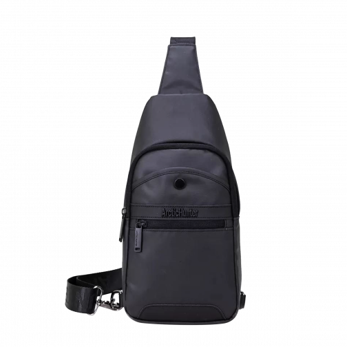 ARCTIC HUNTER Brand Casual Black Chest Bag AH011