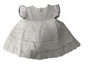 Baby Girl Dress (6 - 12 months) - White
