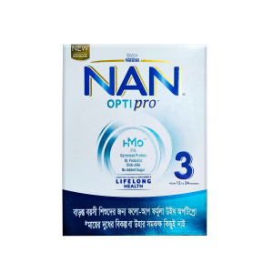Nestle Nan Optipro 3 Formula Milk Powder (12 m+) - BIB (350 gm)