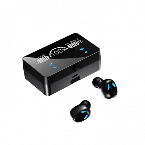 M22 TWS V5.1 Digital Display Bluetooth Earbuds MG007