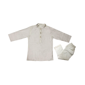 Boy Baby Cotton Stylish Panjabi & Pajama Set (1 year) - MI14