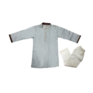 Boy Baby Cotton Stylish Panjabi & Pajama Set (3 year) - MI16