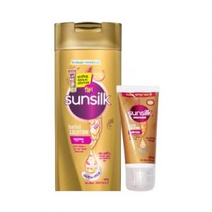 Sunsilk Shampoo Hair Fall Solution 350ml (Free Sunsilk Conditioner 50 ml)