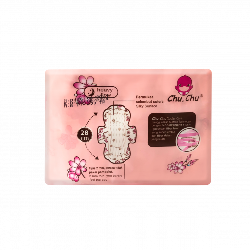 Chu Chu Sanitary Napkin Heavy Flow - (16 Pads)