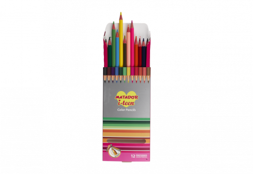 Matador i-teen Color Pencil - Full Size (12 Color)