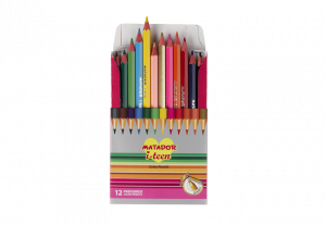 Matador i-teen Color Pencil - Half Size (12 Color)