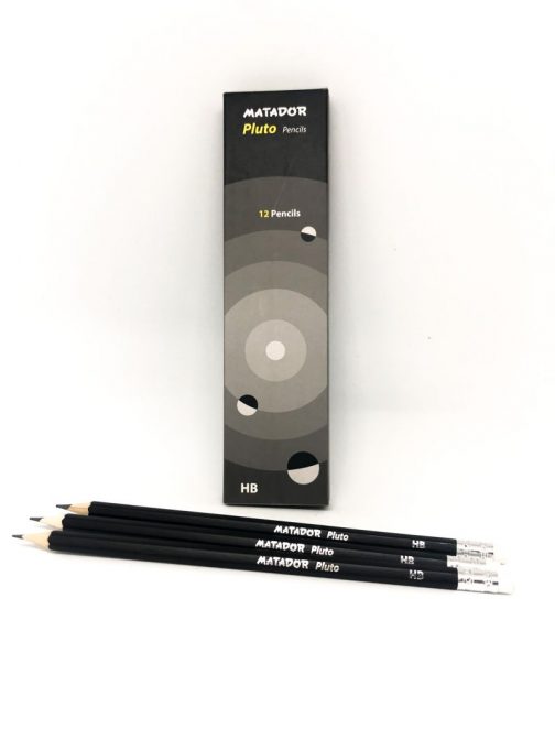 Matador Pluto Pencil HB (Black) - 12 pcs