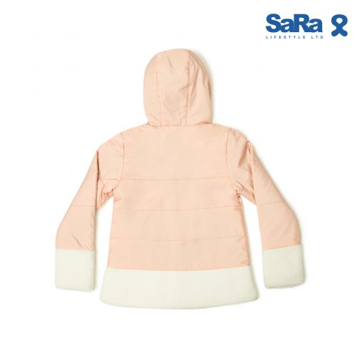 SaRa Girls Jacket (GJK132WFAK-Fluo Pink)_SLS033