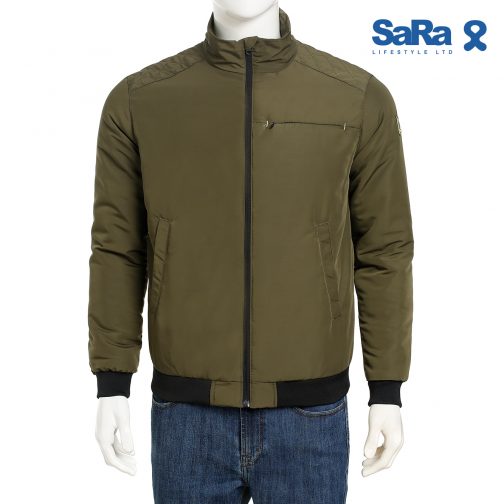 SaRa Mens Jacket (MJK22WFA-Olive)_SLS001