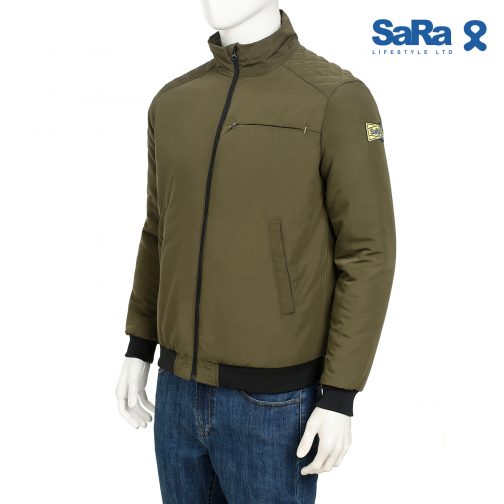 SaRa Mens Jacket (MJK22WFA-Olive)_SLS001