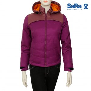 SaRa Ladies Jacket (SRWJ2029P-PLUM)_SLS031