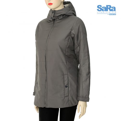 SaRa Ladies Jacket (WJKTS202CG-City Grey)_SLS024