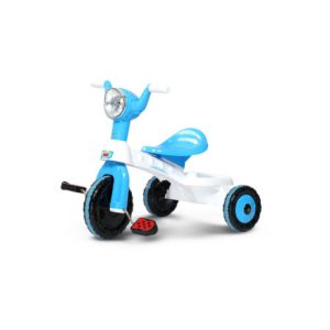 Road Master Tricycle - White & Cyan Blue 891390