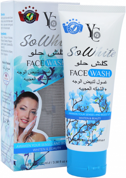 YC SO WHITE FW + MAGIC BAG FACE WASH 100 ML