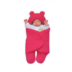 Newborn Baby Wrap Blankets - Pink