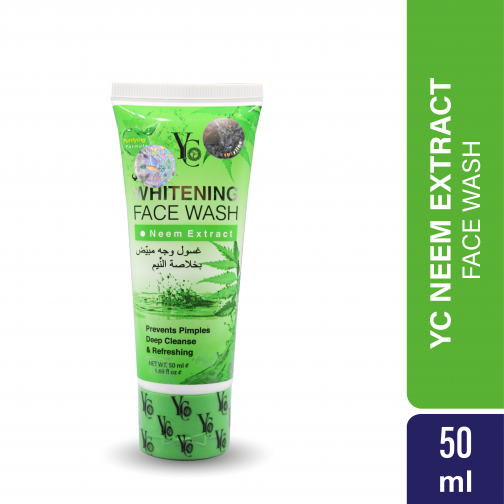 YC NEEM WHITENING FACE WASH 50 ML