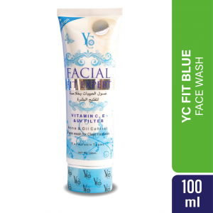 YC FACIAL FIT EXPERT (BLUE) FACE WASH 100 ML