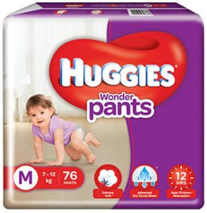 Huggies Wonder-Pants M 76 (7-12 kg)