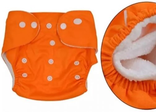 Vivid Reusable Baby Cloth Daiper (Random Color) C-ME04
