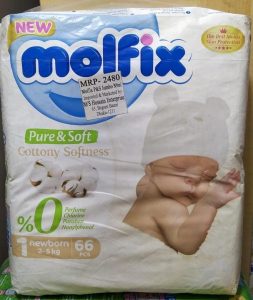 Molfix 1 Pure & Soft Premium 66 (2-5 kg)
