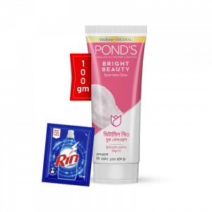Ponds Face Wash White Beauty 100g with Rin Liquid - 35ml Free