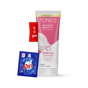 Ponds Face Wash White Beauty 50g with Rin Liquid - 35ml Free