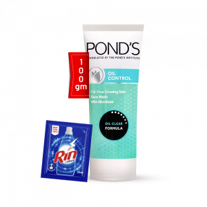 Ponds Facewash Oil Control 100g with Rin Liquid - 35ml Free
