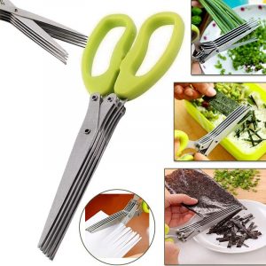 Stainless Steel 5 Layer Scissors IS021