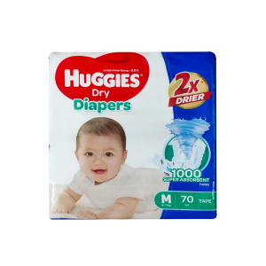 Huggies Dry Baby Belt Diaper M 70 (6-11 kg)