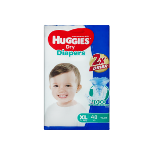 Huggies Dry Baby Belt Diaper XL 48 (11-16 kg)