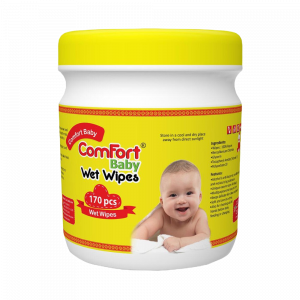Comfort Baby Wet Wipes - 170 Pcs (Jar)