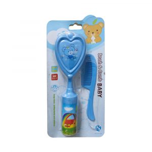 Apple Bear Baby Hair Comb+Brush C-ME33 (Random Color)