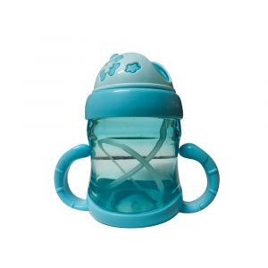 Kids Water Bottle With Straw 200ml C-ME37 (Random Color)