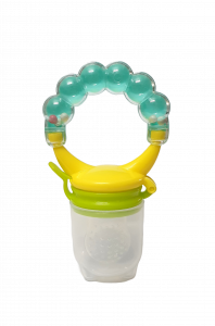 Baby Fruits Pacifier With Jhunjhuni - Pastel