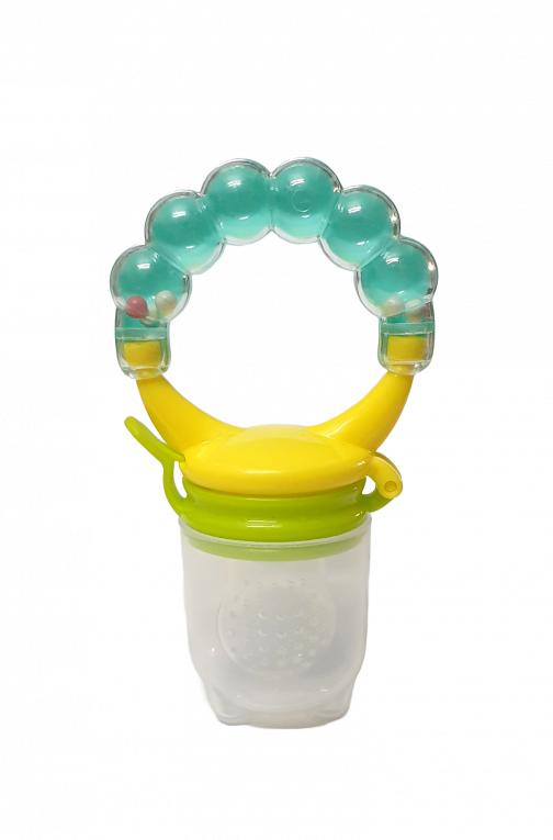 Baby Fruits Pacifier With Jhunjhuni - Pastel