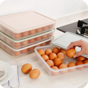 Transparent Egg Storage Tray (15 Slot) IS047