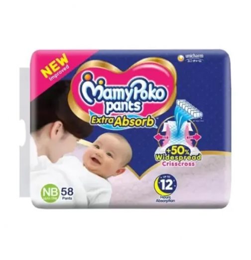 MamyPoko Diaper Pant NB 58 (0-5kg)