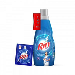 Rin Washing Liquid 400Ml with Rin Liquid - 35ml Free