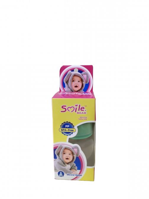 Smile Bear Plastic Nipple Feeder 60ML