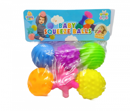Baby Squeeze Ball 6pcs C-ME100
