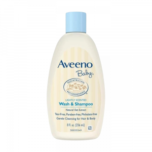 Aveeno Baby Daily Moisture Wash & Shampoo - 236 ml