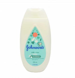 Johnson's Baby Milk + Rice Lotion 200ml (Indonesia)