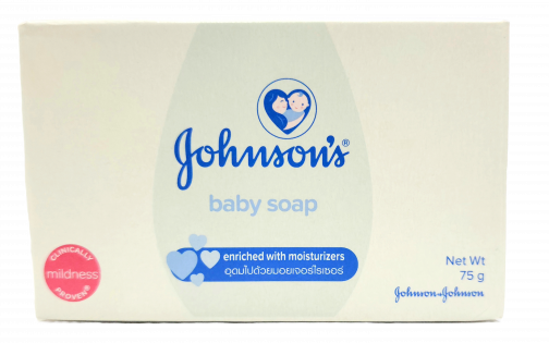 Johnson's Baby Soap 75gm - White (Malaysia)