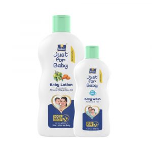 Parachute Just for Baby - Baby Lotion 200ml (Baby Wash 100ml FREE)