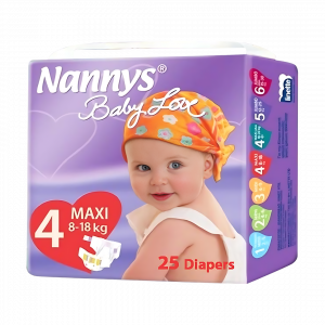 Nannys Baby Love Diaper Maxi 25 Pcs (8-18kg)