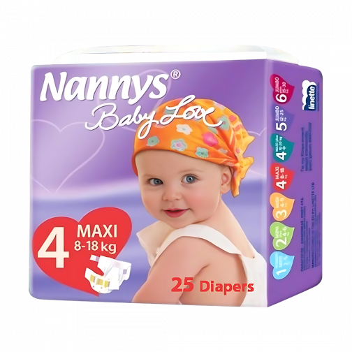 Nannys Baby Love Diaper Maxi 25 Pcs (8-18kg)