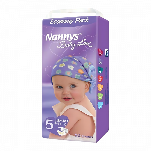 Nannys Baby Love Diaper Jumbo 50 Pcs (12-25kg)