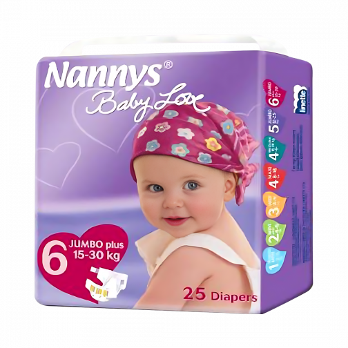 Nannys Baby Love Diaper Jumbo+ 25 Pcs (15-30kg)