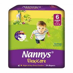 Nannys Flexicare Diaper Premium Jumbo+ 24 Pcs (15-30kg)