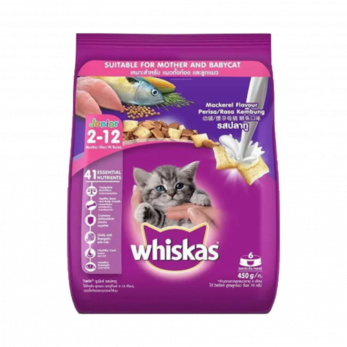 Whiskas Junior Mackerel 450g